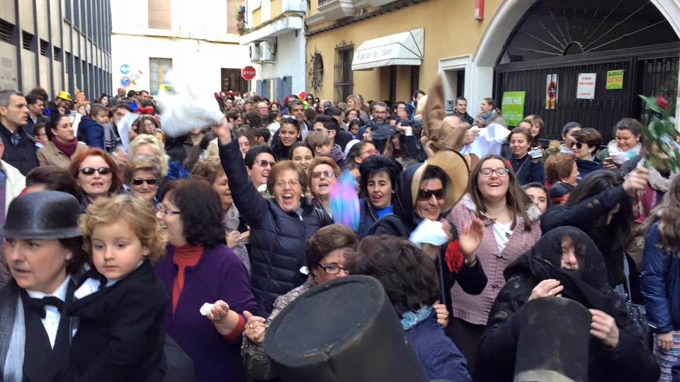 Fotografías de Carnaval en la calle de Cabra
